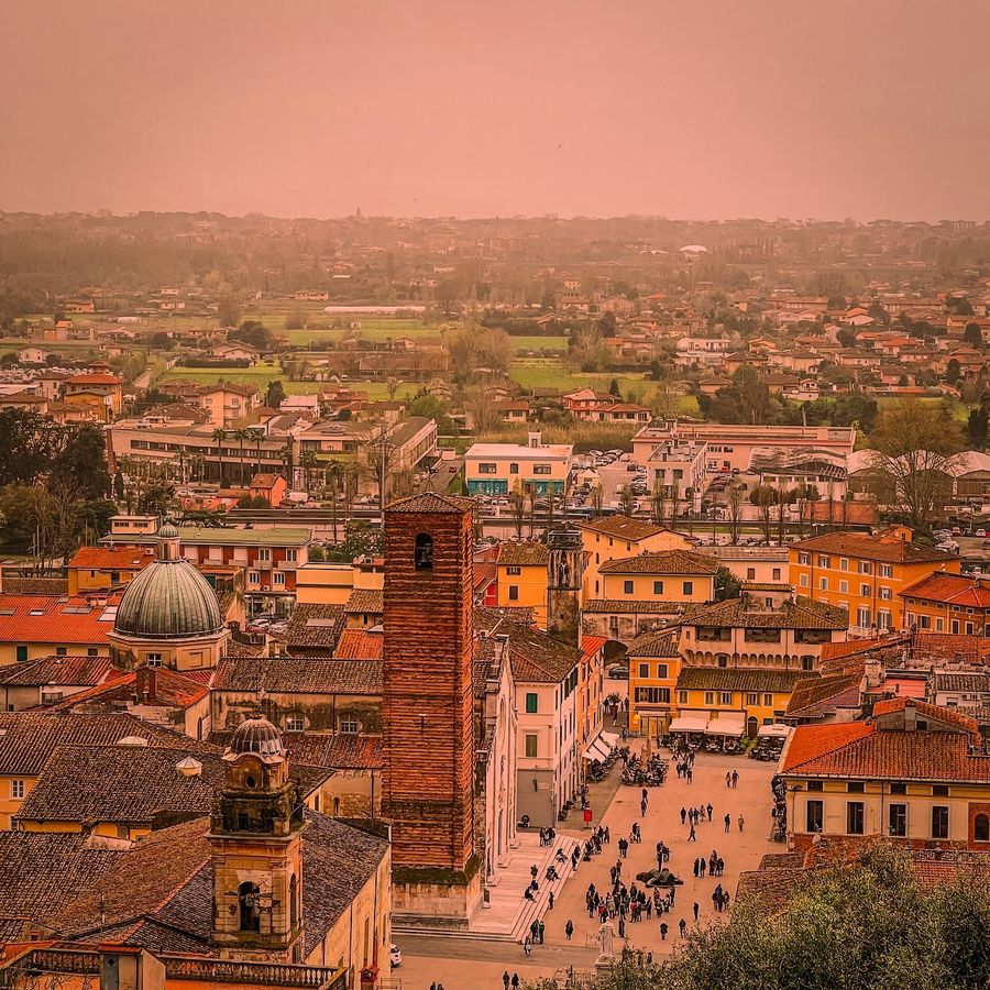 Rooftops of an Italian town